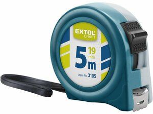 Metr svinovací, 5m, š. pásku 19mm EXTOL-CRAFT