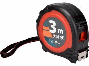 Metr svinovací, 3m, š. pásku 19mm EXTOL-PREMIUM