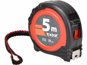 Metr svinovací, 5m, š. pásku 19mm EXTOL-PREMIUM