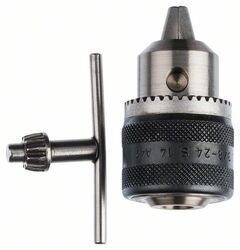 Sklíčidlo s ozubeným věncem do 10 mm 1 – 10 mm, 3/8" - 24 - 3165140018968 BOSCH