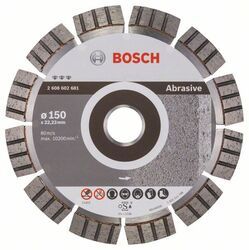 Diamantový dělicí kotouč Best for Abrasive - 150 x 22,23 x 2,4 x 12 mm - 3165140581875 BOSCH