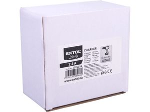 Nabíječka, pro 12V Li-ion baterie, 2,5A EXTOL LADY