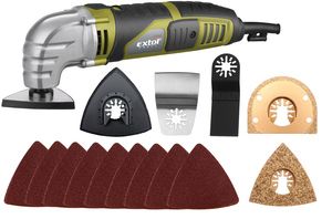 SET31 Nářadí multifunkční, 250W, EXTOL CRAFT + 31 kusů příslušenství