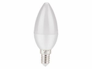 Žárovka LED svíčka, 5W, 410lm, E14, teplá bílá EXTOL-LIGHT