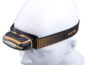 Čelovka širokoúhlá 300lm, 5W COB LED EXTOL-LIGHT