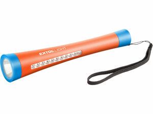 Svítilna 1W+10 LED s magnetem, baterie 3xAAA 1,5V (nejsou součástí) EXTOL-LIGHT