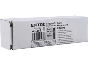 Baterie náhradní, 7,4V, 4000mAh EXTOL-LIGHT