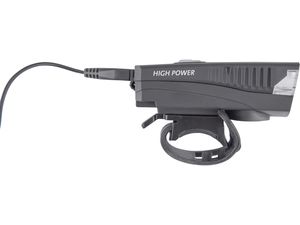 Světlo bílé na kolo 350lm, USB nabíjení, klakson, 5W LED EXTOL LIGHT