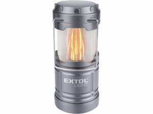 Lucerna teleskopická LED, 75lm/plamen EXTOL-LIGHT