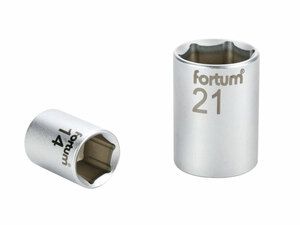 Hlavice nástrčná, 1/2", 11mm, L 38mm, 61CrV5 FORTUM