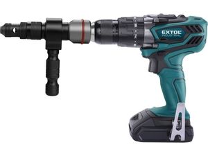 Nástavec nýtovací na vrtačku T, pro trhací nýty 2,4-6,4mm, CrMoV FORTUM