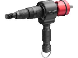 Nástavec nýtovací na vrtačku T-COMBO, sada pro matice M3-M12 i trh. nýty 2,4-6,4mm, CrMoV FORTUM