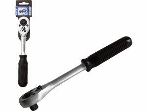 Ráčna, 45 zubů, 3/8", L 210mm, CrV EXTOL-PREMIUM