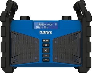 Rádio na stavbu s powerbankou BT 02 (FM, AUX, USB, Bluetooth) NAREX