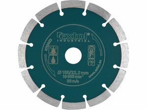 Kotouč diamantový řezný segmentový Grab Cut, 115x22,2mm, suché řezání EXTOL-INDUSTRIAL