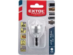 Odhrotovač do vrtačky HSS, pro průměry 3-19mm EXTOL INDUSTRIAL