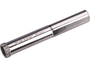 Korunka vykružovací diamantová na sklo a keramiku, O 10mm EXTOL-PREMIUM