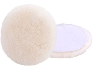 Kotouč leštící vlněný, ovčí rouno, T160, ?180mm, suchý zip EXTOL-PREMIUM