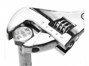 Klíč nastavitelný ráčnový, 200mm/8", rozsah 0-22mm EXTOL-PREMIUM
