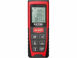 Metr laserový digitální, EXTOL PREMIUM