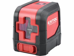 Laser zelený liniový, křížový samonivelační EXTOL-PREMIUM