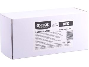 Brýle pro zvýraznění laser. paprsku, zelené EXTOL PREMIUM