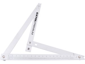 úhelník stavařský skládací, 600mm, hliníkový EXTOL-PREMIUM