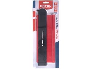 Šablona obrysová uzamykací, 256mm,s magnety EXTOL PREMIUM