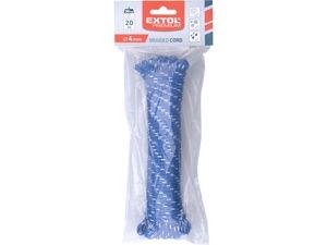Šňůra pletená polypropylenová 4mm x 20m EXTOL PREMIUM