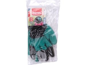 Rukavice zahradní polyesterové s latexem a drápy na pravé ruce, velikost 9" EXTOL PREMIUM