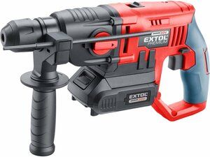 Kladivo vrtací aku SHARE20V, SDS plus, 20V Li-ion, 2000mAh EXTOL-PREMIUM