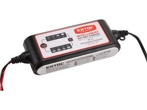 Autonabíječka 9stupňová, řízená mikroprocesorem, 12/6V, 4A EXTOL-PREMIUM