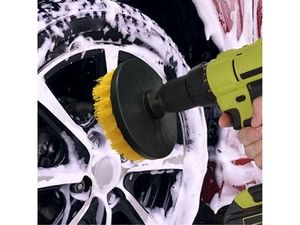 Sada čistících kartáčů na vrtačku 4ks, stopka 1/4"x25mm EXTOL CRAFT