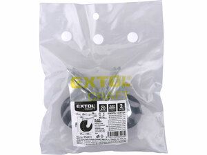 Kolečka otočná z tvrdé pryže, sada 2ks, průměr 40mm EXTOL-CRAFT