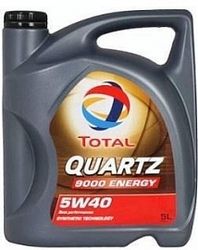 Motorový olej QUARTZ 9000 5W-40 5L  Energy TOTAL