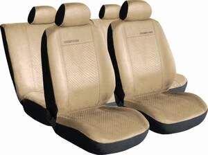 Autopotahy ALCANTARA béžové UNI SIXTOL