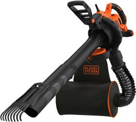 Zahradní vysavač a fukar 3v1, 3000W BEBLV301 BLACK+DECKER