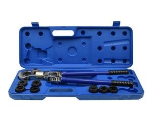 Hydraulické krimpovací kleště Pex-AL-PEX + 8 nástavců GEKO