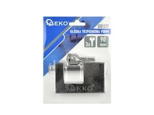 Visací zámek 90 mm GEKO