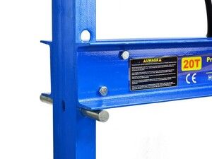 Hydraulický lis s manometrem 20t, dvoustupňové čerpadlo GEKO