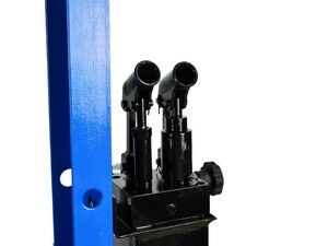 Hydraulický lis s manometrem 20t, dvoustupňové čerpadlo GEKO