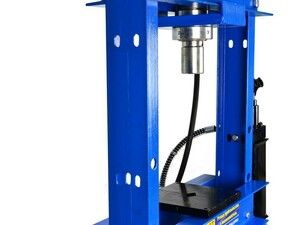 Hydraulický lis s manometrem 20t, dvoustupňové čerpadlo GEKO