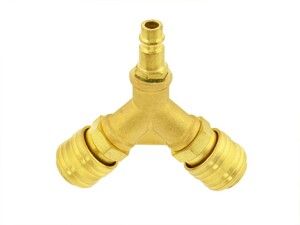 Pneumatické dělené rozdělovače s 1/2" konektory GEKO