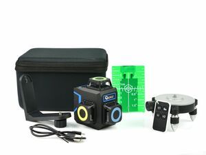 Laserová vodováha křížový laser měřidlo 3D 360° GEKO