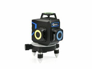 Laserová vodováha křížový laser měřidlo 3D 360° GEKO