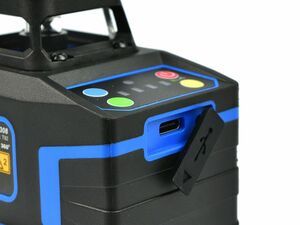 Laserová vodováha křížový laser měřidlo 3D 360° GEKO