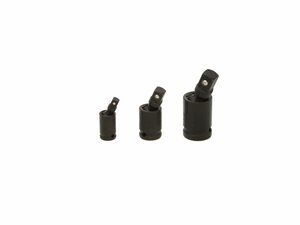 Sada nástrčných rázových kloubů 1/4" 3/8" 1/2", 3 ks GEKO