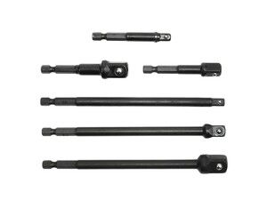 Sada nástrčných nástavců 1/4"-1/2", 6 ks GEKO