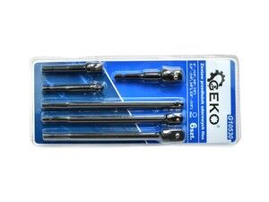 Sada nástrčných nástavců 1/4"-1/2", 6 ks GEKO