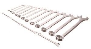 Klíče Očkoploché sada 16ks, 1/4"-1,1/4" GEKO
